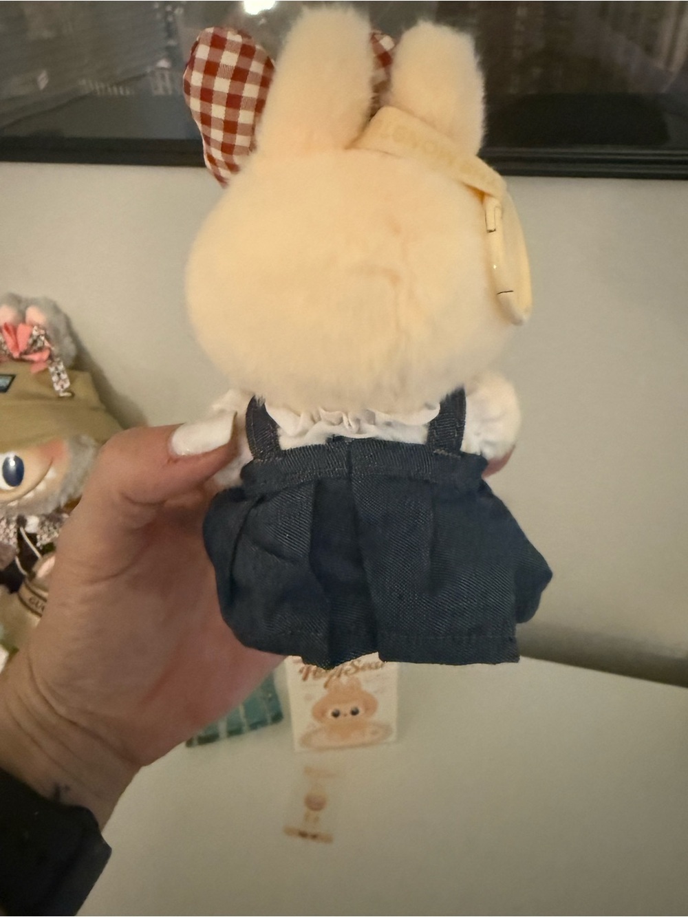 Labubu Have a Seat Pop Mart + Custom Denim Outfit - Picture 6 of 16